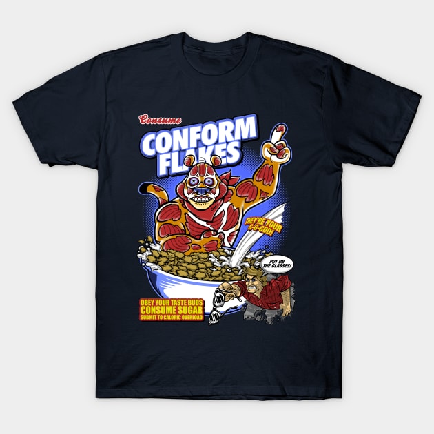 Conform Flakes T-Shirt by Punksthetic